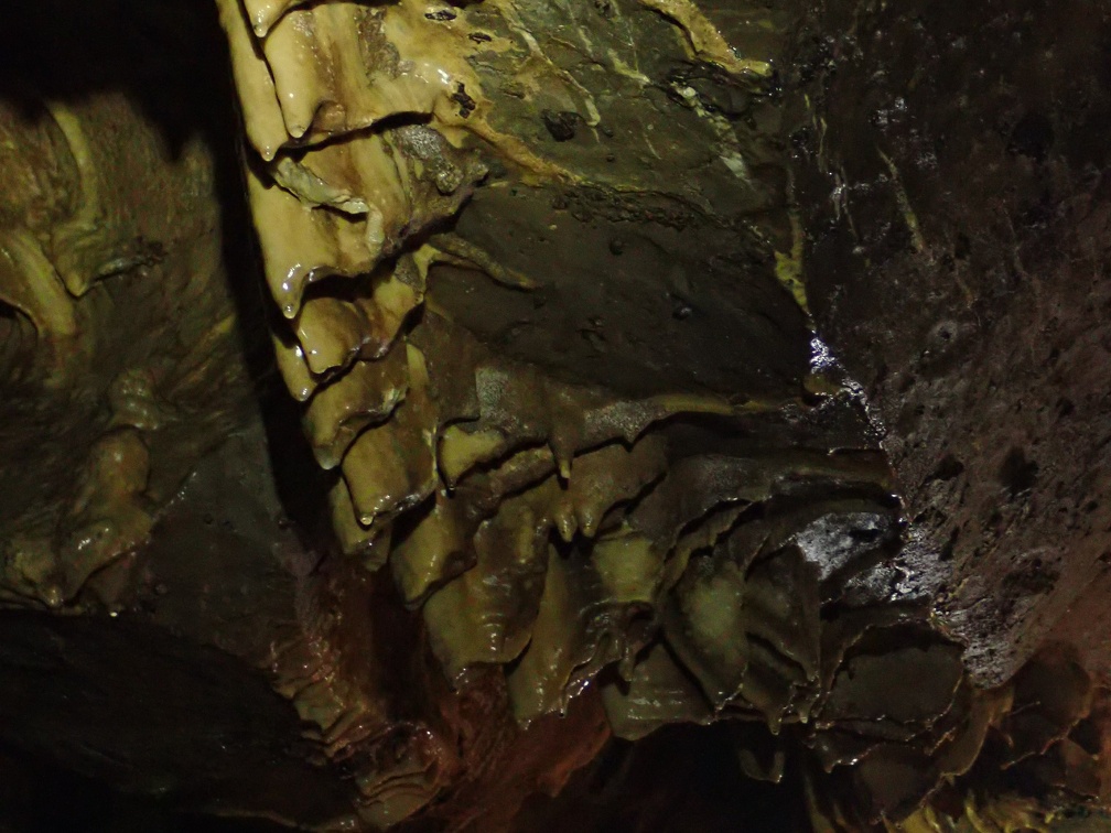 Concrétion grotte