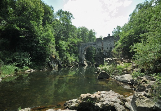 L'Ariège vers le Pont du Diable