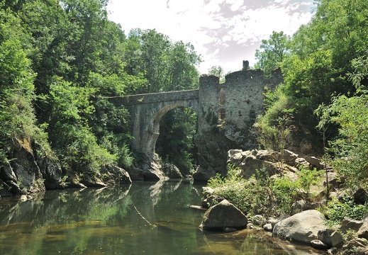 L'Ariège vers le Pont du Diable